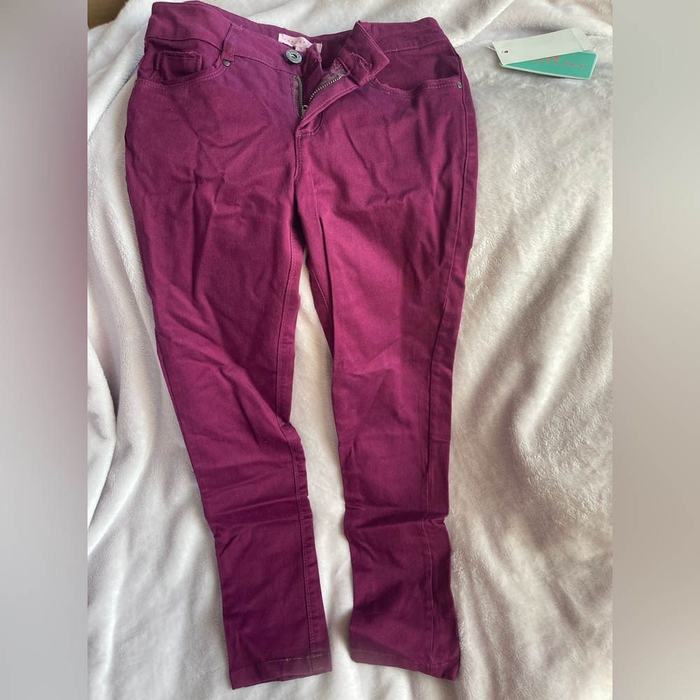 Copper Key Kids' Fuchsia Jeans